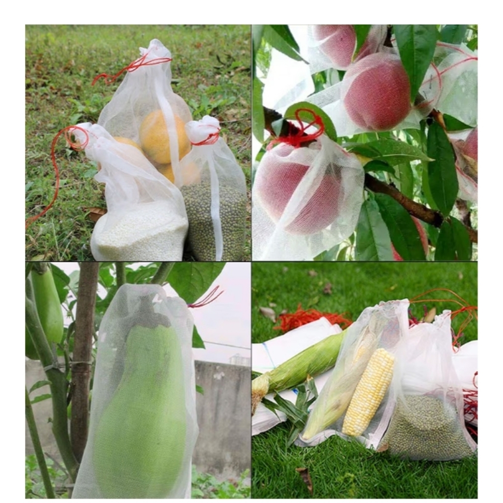 Reusable Mesh Fruit Protection‎ Bags 50 PCS 6x10 Inch